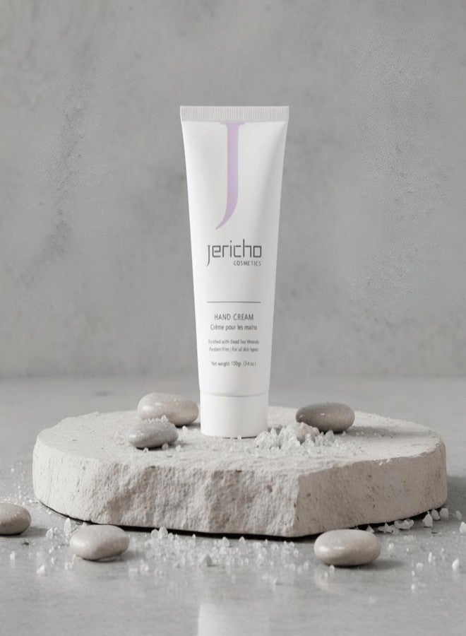 Jericho Cosmetics Hand Cream – Moisturizing & Nourishing with Aloe, Olive Oil & Dead Sea Salts – Hydrating Formula with Witch Hazel & Vitamin E – Non-Greasy, 3.4 oz - 2 Pack - Image 5